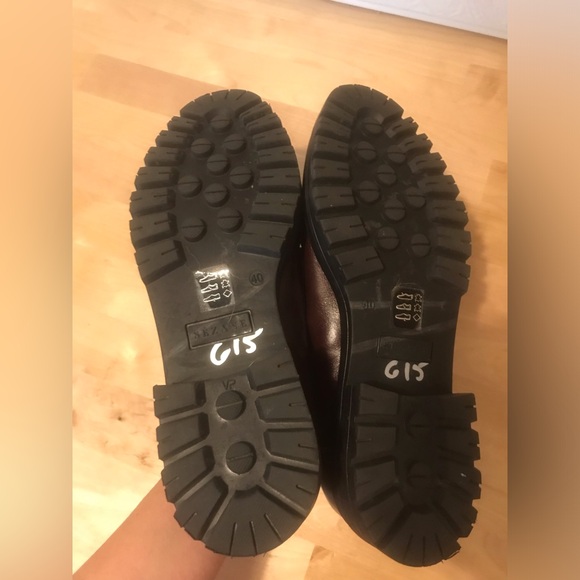 Sezane Albane Loafers Burgundy Leather - Picture 11 of 16